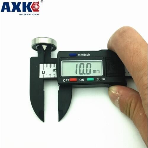 Axk 6800rs Bearing Abec-3 (10pcs) 10*19*5 Mm Thin Section 6800-2rs Ball Bearings 61800 Rs 6800 2rs Blue/orange/ Black Seals