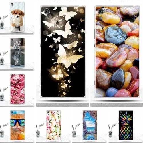 Capas Phone Case For Sony Xperia XA1 Ultra Case Soft TPU Silicon Luxury Phone Cover for Sony Xperia XA1 Ultra Cover Coque Fundas