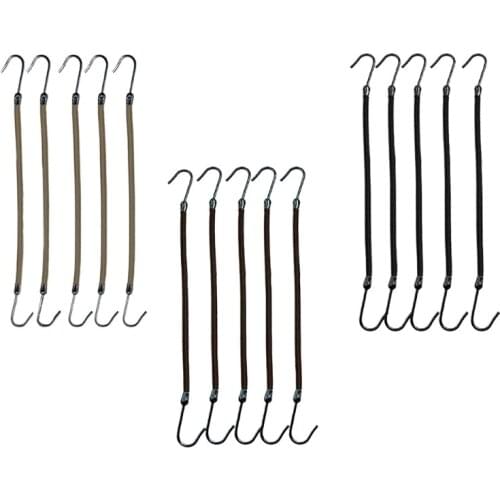 649D Elastic Hook Hair Bands Bungee Bands Ponytail Holder Hook Adjustable Multi-use Hair Clips Styling Headbands Tools