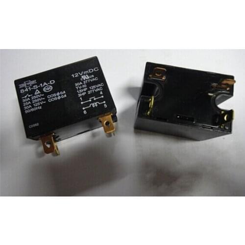 HOT NEW relay 841-S-1A-D-12VDC 841-S-1A-D 12VDC 841-S-1A 841S1AD 12VDC 30A 250VAC DIP4 2pcs/lot