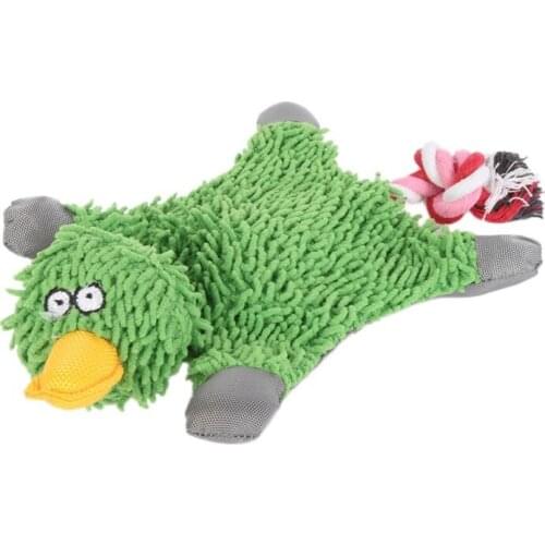 Pet Dog Squeaky Toy Durable No Stuffed Duck Sound Plush Dog Puppy Chew Molar Toys Training Accessories For Small Medium Dogs