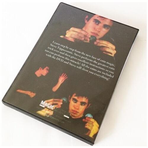 Illusion Coins Magic Tricks Stage Street Close Up Magia Mentalism Illusion Gimmick Props Accessaries Appear Vanish Coin Magica