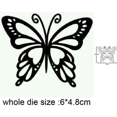 Metal Cutting Dies Christmas Flower Butterfly die cut DIY Scrapbooking dies Stamp Craft dies Handmade Card Punch Art Cutter Dies