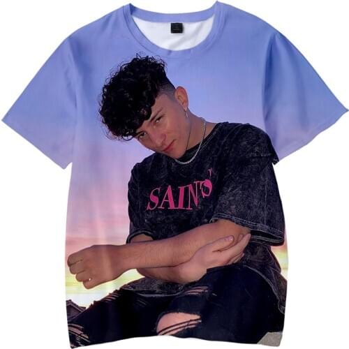 2020 New tony lopez 3D T Shirt men women Oversize O-neck Short Sleeve T-shirt tops Internet celebrity Women Funny Tshirt Clothes