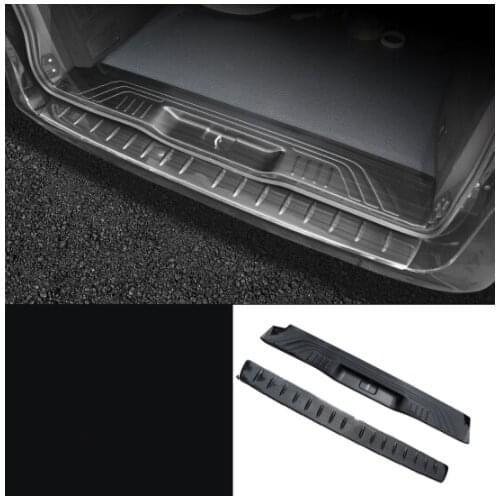 Rear Bumper Protector threshold plate cover Sill Trim for Mercedes Benz Metris Valente Vito Viano V-Class W447 2016 2017 2018