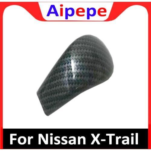 Fit For Nissan X-Trail Rogue T32 2014 2015 2016 2017 Gear shift knob Center Console Gearshift Cover Trim X Trail Styling 1piece