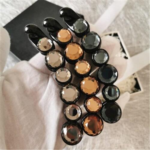 Adult Women Big Banana Claws Hairpins Hair clips Acrylic Crystal Fashion Korean Lady Girl Head wear Accessories Wholesale