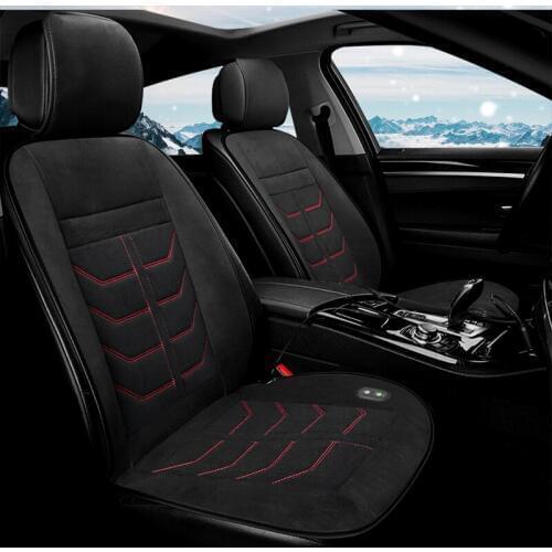 Winter Heating Vehicle Seat Furry Heating Blanket Electric Heating Control Temperature Single and Double 12v24v Freight Car Seat