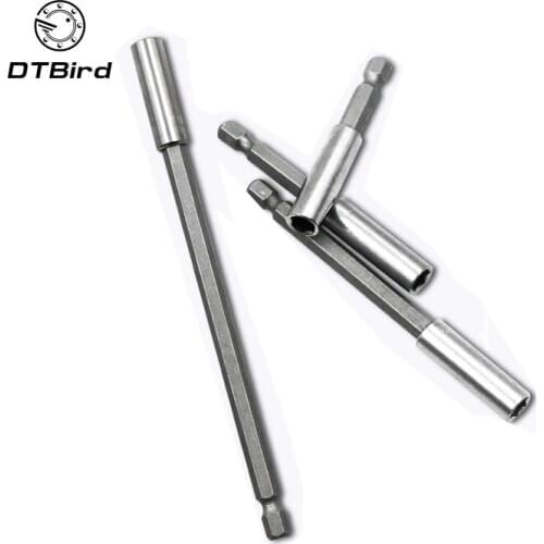 1/4 Inch Hex Bit Tip Holder Screwdriver Bit Extension Bar screwdriver lengthening shank nail screw driver drill bit holder