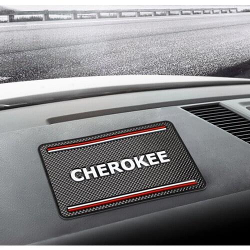 1pcs Car Anti Slip Mat Phone Holder non slip Pad Non-Slip Mat For Jeep Cherokee Renegade Patriot Trail Hawk Compass