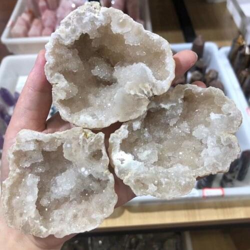 1pcs Natural agate geode quartz crystal healing crystals stone and crystals Healing quartz druzy for home decoration gift
