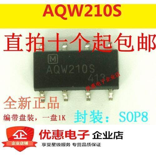 10PCS AQW210S SOP8 patch