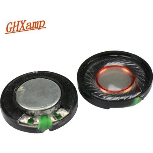 GHXAMP 27mm Headphone Speaker Driver White Magnetic HIFI Headset Horn Repair Parts For Headphones 2pcs