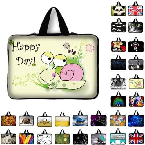 9.7'' 7 11.6 13.3 14.1 15.4 15.6 17.3 17.4 Custom Notebook Laptop Sleeve Bag Case Computer Cover For Macbook Acer Asus HP Dell