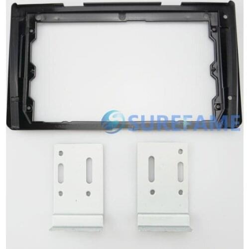 9 inch Car Fascia Radio Panel for 2016-2018 TOYOTA SIENNA Dash Kit Install Facia Console Bezel Adapter Plate Trim