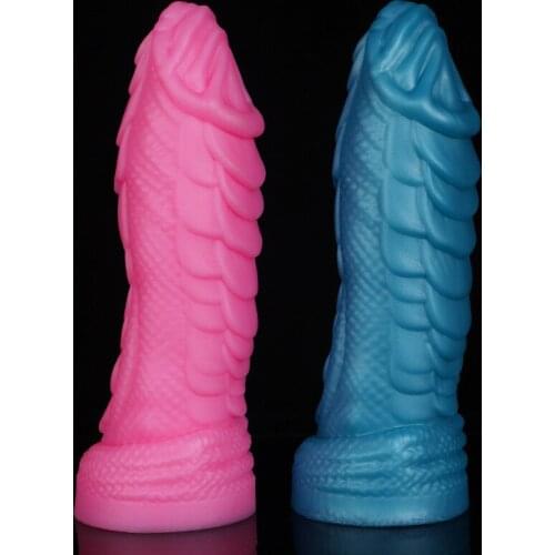 Liquid Silicone Dragon Carp Anal Masturbator Sex Toys for Couples Dildo Suction Cup Penis Thrusting Dildo Phalos for Women Hot