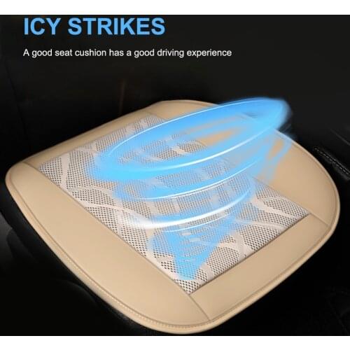 Car Blowing Cushion Summer Seat Ventilation Universal Auto Air Conditioning Refrigeration Cushion Usb Interface Car Goods