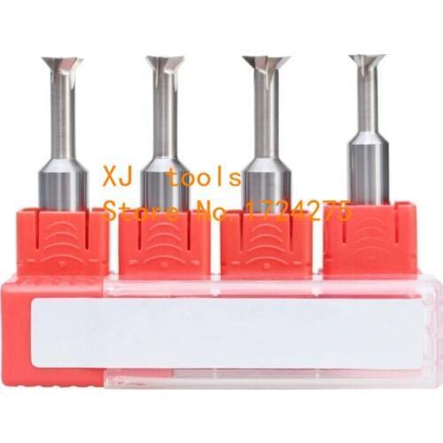 Free shipping 1PCS 8*45 degree/8*60 degree carbide straight shank dovetail milling cutter, alloy straight shank milling cutter