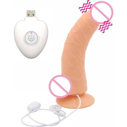 Suction Cup Big Dildos Vibrators For Women Huge Dildo Realistic Penis Dick Rechargeable Controller Sex Toys For Woman Sex Shop