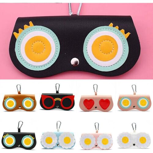 New Cute Fashion Spectacle Bag Spectacle Case Beautiful Sunglasses Cover Glasses Bag Sunglasses Box Sunglasses Protective Cover