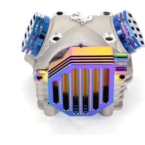 RS100 Cylinder Head Ex25 In29 Racing 2 Valves Tuning Upgrade Engine Parts