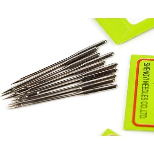 10pcs Sewing Machine Needles 14/16/18 Steel Needle for Singer Durable Household Stitching High-grade Sewing Tools Accessories G