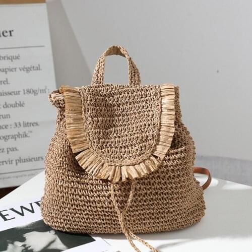 J-Bg Pink Women's Beach Backpacks