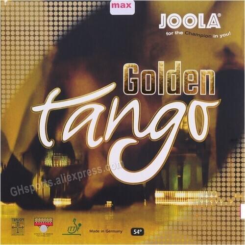 Joola GOLDEN TANGO (Sticky Forehand Offensive & German Hard Sponge) JOOLA Table Tennis Rubber Original Joola Ping Pong Sponge