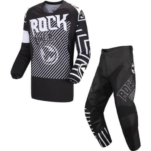 ROCK BIKER Motocross Jersey and Pants Dirt Bike Suit Breathable Motorcycle MX DH MTB Motorbike Cycling Riding Clothes