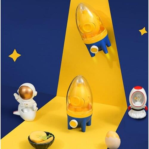 New Egg Scrambler Homogenizer Manual Egg Mixer Pulling Rope Golden Egg Maker Household Kitchen Tool