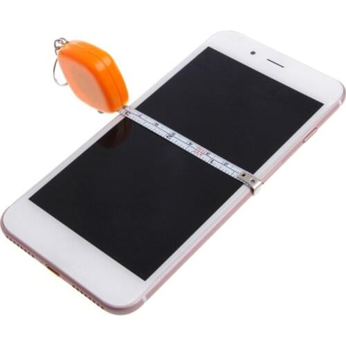 One Piece Of Mini Simple Telescopic Tape Measure Portable Pull Rule Keychain 1m/3ft Instrument Accessories