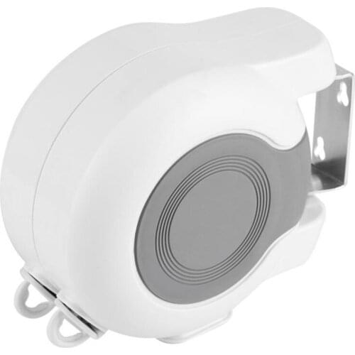 13M Retractable Rope Clothesline Indoor Outdoor Wall Mount Clothes Drying Rack Space Saving Washing Organizer Clothes Line