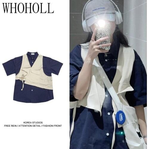 WHOHOLL Women's Short Shirts