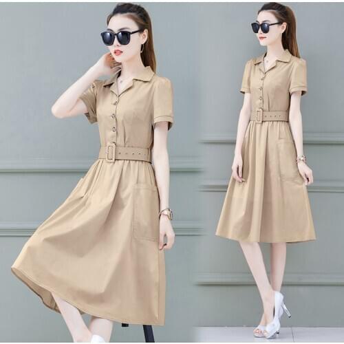 YAGENZ Fashionable Shirt Dresses