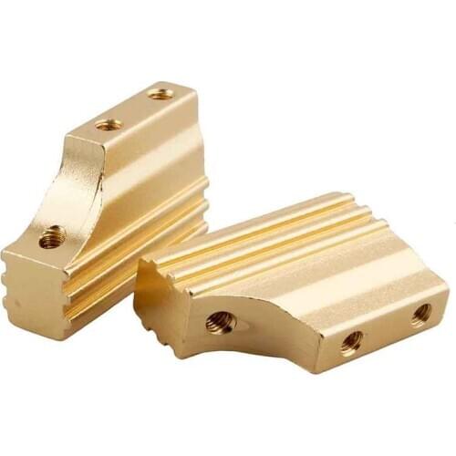 2PCS HSP 1:10 Model Car Upgrade Parts Aluminum Alloy Engine Mount 102005(02049) Engine Fixed Bracket for RC Cars Spare Parts