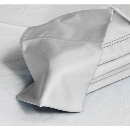 100% Egyptian Cotton 1000 TC white light gray beige gray colors Pillowcases 60x70 cm 4 pieces customize