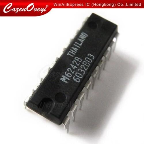 5pcs/lot M6242B M6242 DIP-18 In Stock