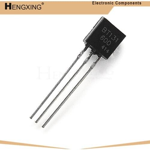 50piece BT131-600 BT131 TO-92 Triacs 600V 1A new original In Stock