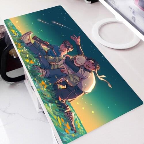 Dream Smp Gamers Accessories Setup Gamer Accessories PC Gamer Cabinet Mousepad Anime Mouse Mats Gaming Keyboard Pad Table Mat