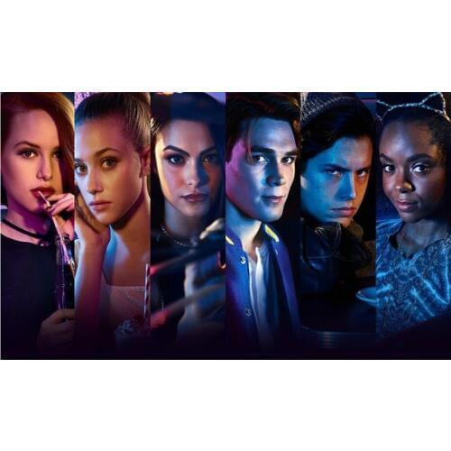 Diamond embroidery Full Drill Riverdale Diamond Painting Ashleigh Murray Cross Stitch Rhinestone Mosaic home decor WG892