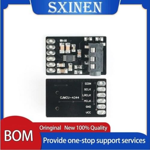 D/A Audio Converter Digital to Analog Converter Board Stereo Audio Module Conversion Module CS4344 with I2S Interface
