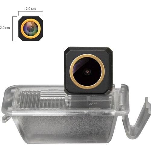 Misayaee Golden HD Car Rear View Reverse Camera Plate Light for Buick Park Avenue Chevrolet Sail Camaro FIAT 500 500C 2009-2015