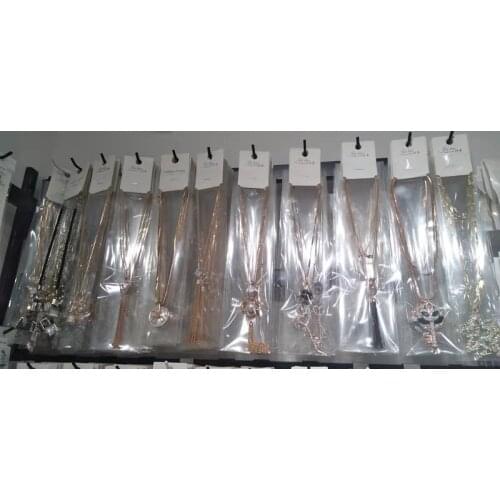 Titanium Steel Sweater chain Butterfly Necklaces For Women Korean Alphanumeric Pendant Necklace Temperament Fashion Jewelry