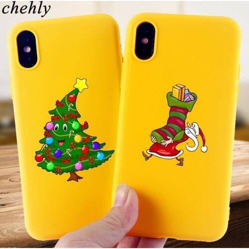Christmas Child Phone Case for IPhone 6s 7 8 11 Plus Pro X XS MAX XR Funny Cases Soft Silicone Fitted TPU Back Cover Accessories