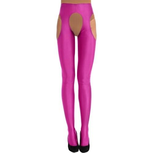 Women Erotic Pants Sexy Lingerie Porno Underwear Tights Bodystockings Stretchy Pantyhose Hollow Out Open Croch Pants Pole Dance