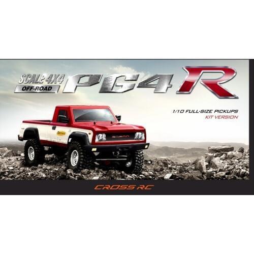 1/10 Cross PG4 Rock Crawler PICKUP Truck 4x4 KIT Compatible Toyota Bruiser Hulix Tamiya RC8WD tf2 Trail Finder2 F-350 Hilux