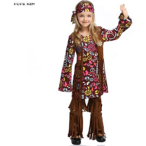 Hip-hop style Woman Girls Halloween Primitive costume Indian traditional Cosplay Carnival Purim Masquerade Nightclub party dress