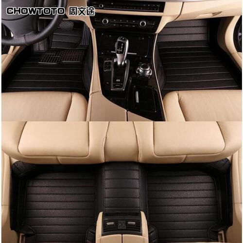 CHOWTOTOAA Custom Floor Mats For BMW 1 3 5 7 Series GT X1 X3 X4 X5 X6 F10 F11 F15 F20 F25 F30 F34 E60 E70 E90 Carpet Car-styling
