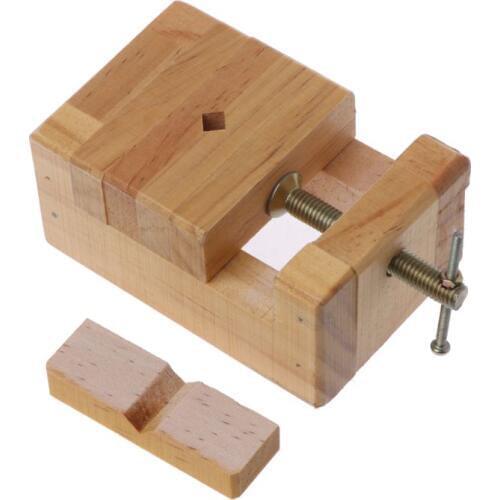Wood Flat Vise Mini Clamp-on Bench Vise Flat Tongs Woodworking Carving Engraving