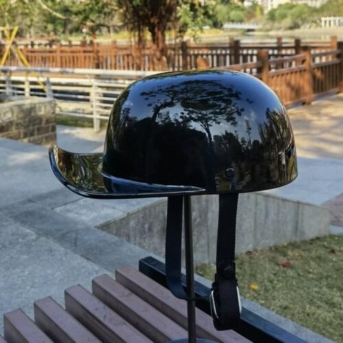 Retro DS Gangster Personality Baseball Cap Helmet Electric Scoop Helmet Duck Tongue Alice Indian Half Helmet Motorcycle Helmet